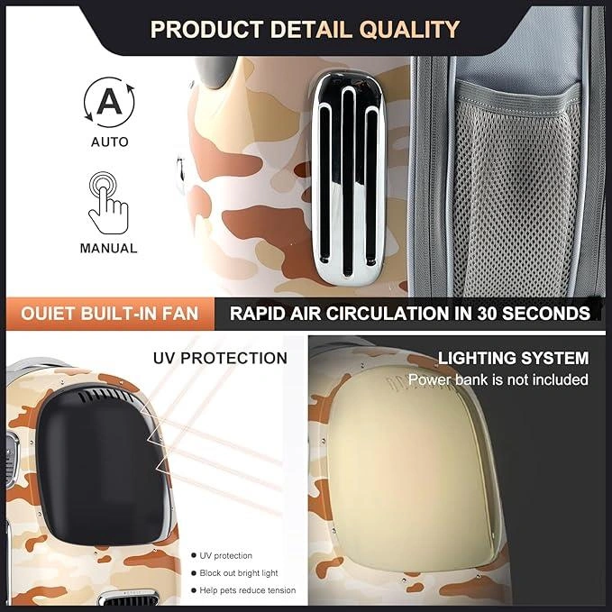 Petkıt Breezy 2 Smart Cat Catrıer Desert Camo 667002779