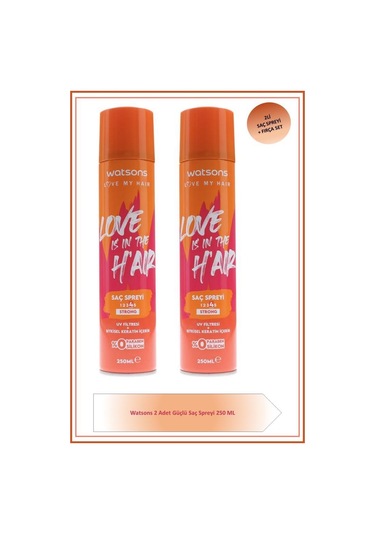 Watsons Saç Spreyi Güçlü 250 Ml X2
