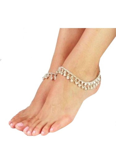 Suntek Jingling Bells Plaj Ayak Giyim Ayarlanabilir Altın Altın