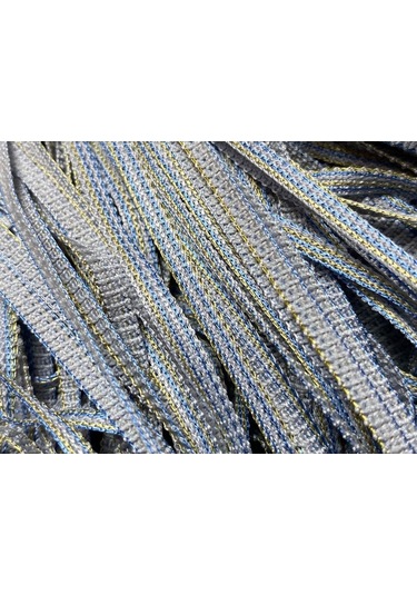 Düz Ip Perde Gri Çift Renk Hazır Ip Perde 300 X 280 Cm