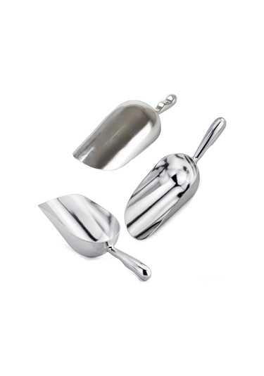 Dianziye Alüminyum Metal Buz Kasa Ve Mutfak Kolluk Seti - Ergonomik Saplı, Pas Koruyucu, Kahve Fıstığı, Şeker, Un İçin Dayanıklı Kullanim