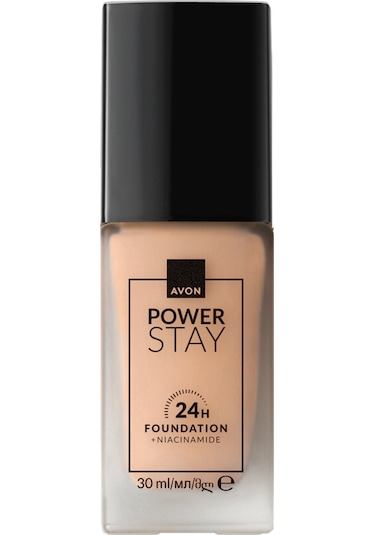 Avon Power Stay Mat Fondöten 430N Deep Tan