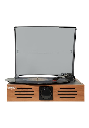 Midex MTX-106OR 3 Devir Nostaljik Retro Pikap Plak Çalar + İğne