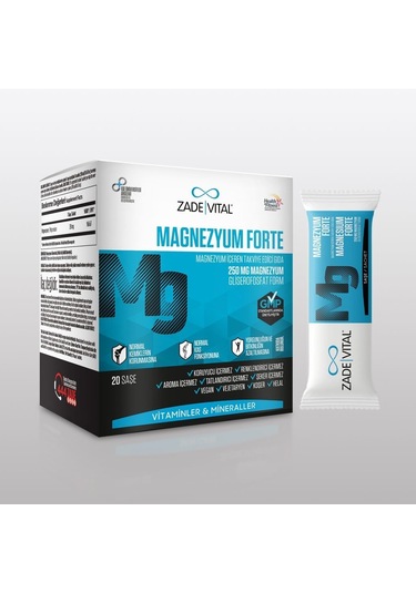 Zade Vital Magnezyum Forte 20 Saşe