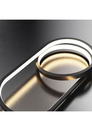 Kolye / Sarkıt Avize / 50x20 Cm / Antrasit Gövde / 3 Renk Işık Antrasit