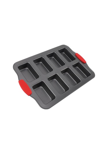 Shineyee 8'li Karbon Çelik Hamur Kalıbı, Anti Yapışkan Kaplama, Fırıncı Gereci, Pastalar Ve Cheesecakeler İçin Ev Fırın Aleti Diğer