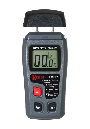 Dofolink Taşınabilir Ahşap Nem Ölçer, 4 Modlu İğne Tipi, Güvenilir Sonuçlar, Mt-10 Modeli 9v 6f22 Pil Dahil