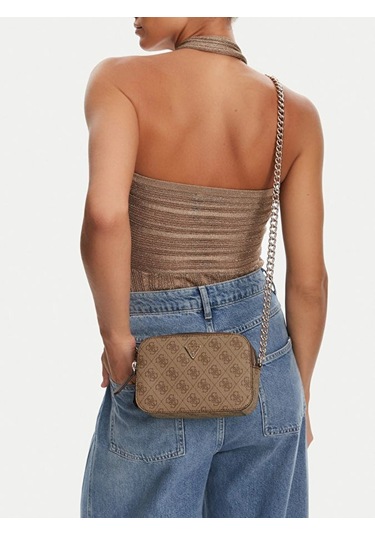 Guess Anadela Kadın Çapraz Askılı Çanta Hwbg9672140 Kahverengı