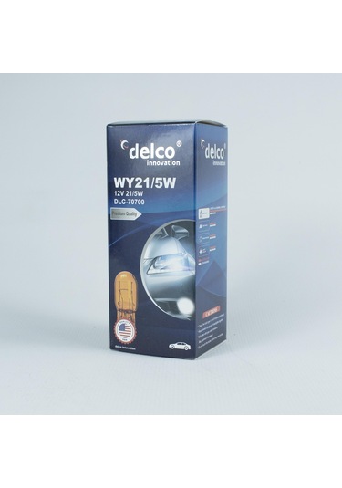 Delco U.s.a Wy21/5w Çift Duy T20 Amber 12 Volt 10 Adet
