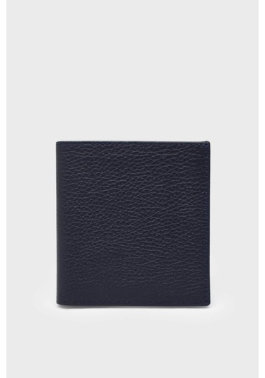 Kanuga Ysmn0210 Lacivert Unisex Deri Cüzdan Lacivert