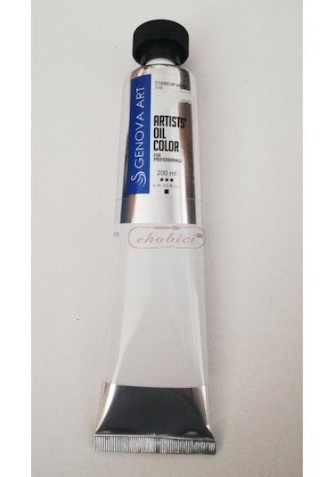 Cenova Art Profesyonel Yağlı Boya 710 Titanium White 200 ML