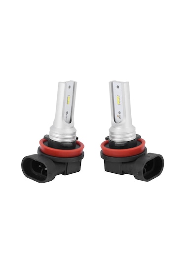 Padalink Araç Led Sis Lambası 6smd Seoul Y11 Csp 40w 6500k Beyaz 2000lümen H8/h11/h9 Kolay Kurulum 2'li Paket