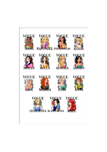Vogue Sticker Set