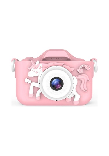 Suofeng Çocuklar İçin Unicorn Şeklinde Mini Dijital Kamera - 32gb Hafıza Kartlı, 1080p Video Çekim, Oyun Ve Mp3 Özellikli