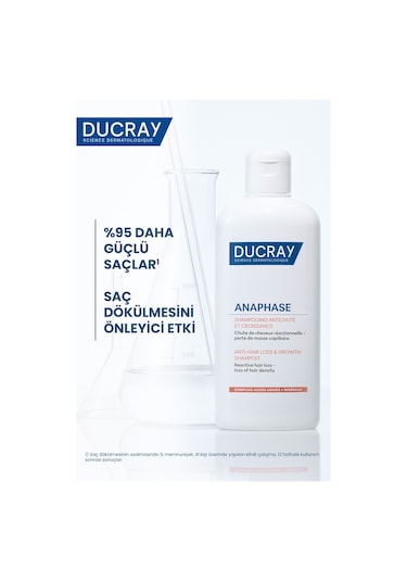 Ducray Anaphase Hair Loss Growth Şampuan 400 Ml