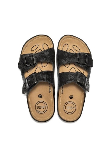 Twigy Dilay Kadın Terlik Siyah 36/40 BB0361 Siyah