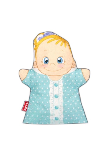 Tox Bebek Aile Bireyleri Keçe El Kukla T338 . Eğitici Oyuncak