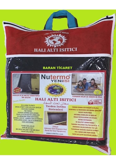 Halı Altı Isıtıcı Keçeli Nutermo 5 M²