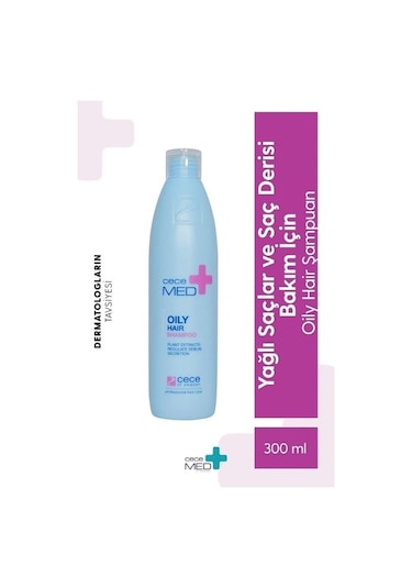 Cecemed Oily Hair Shampoo Yağlı Saçlar için Şampuan 300 ML