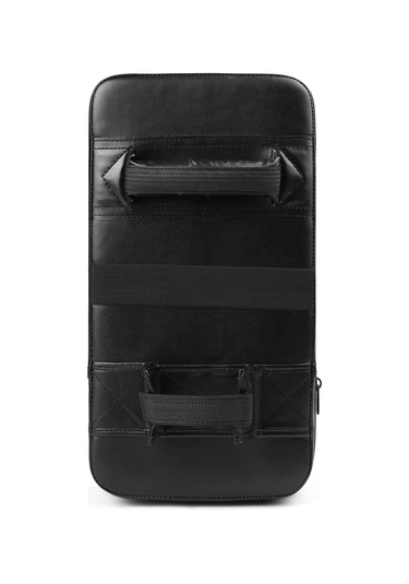 Geeksen Küçükler İçin Kalın Eva Köpükli Spor Hedefi - Pu Deri, Şok Emici, Tekli Siyah Siyah