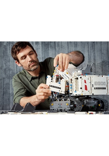 LEGO Technic 42100 Liebherr R 9800 Ekskavatör 4108 Parça