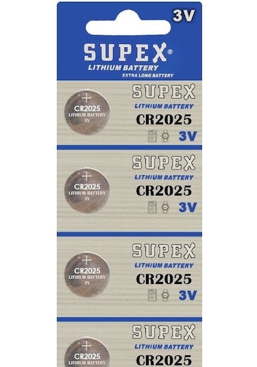 Cr2025 3v Lityum 5li Blister Pil
