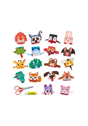 Kes Ve Yapıştır - İlk Origamim Canlı Renkler