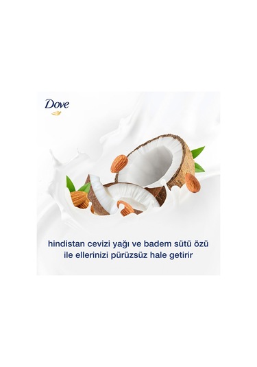 Dove Hindistan Cevizi Yağı ve Badem Sütü Özü Sıvı Sabun 3 x 450 ML