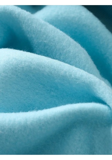 Kışlık Kapüşonlu Sweatshirt, Çocuk New York Manhattan Baskılı Bebe Mavisi