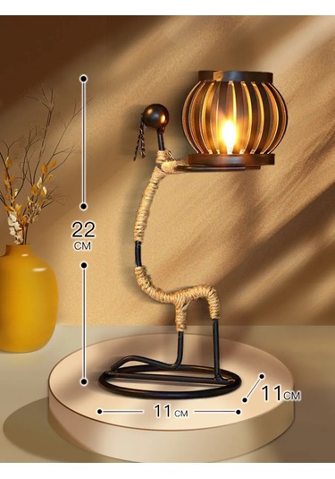 Pabk Metal Mumluk, Çay Mumları İçin Heykel Figür 252825985 Diğer