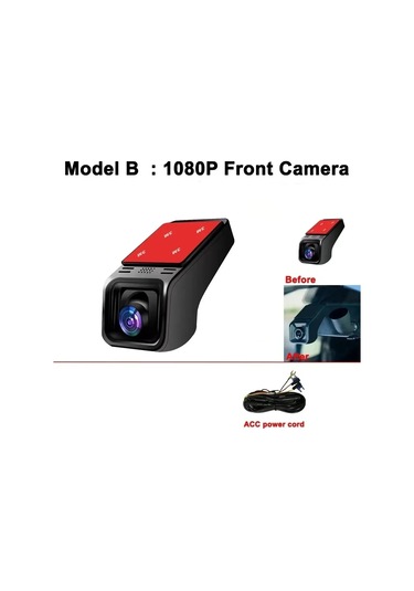 Zilinn Tüm Arabalar İçin Hd 1080p Wifi Araba Dvr Araba Kamerası 1080p 24 Saat Park Monitörü App Kontrollü Araba Sürüş Video Kaydedici