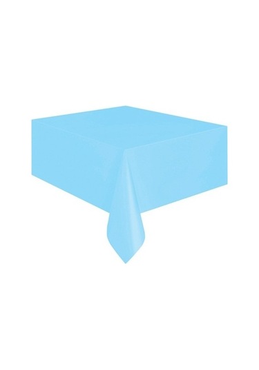 Mavi Masa Örtüsü Plastik Lüks 120x180 CM