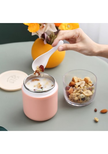 Suntek Öğle Yemeği Kutusu Kabı Yoğurt Kabı Gıda