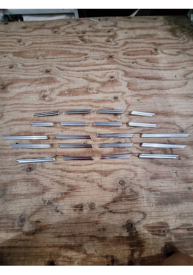 Renault Megane 4 Krom Ön Tampon Çıtası 8 Prç. 2020 Üzeri