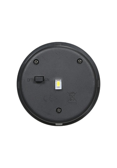 Besthome1 2 Adet 80mm Solar Fener Batarya Kutusu, Ip44 Su Geçirmez, 600mah Pil, Beyaz Led, Kristal Güneş Paneli