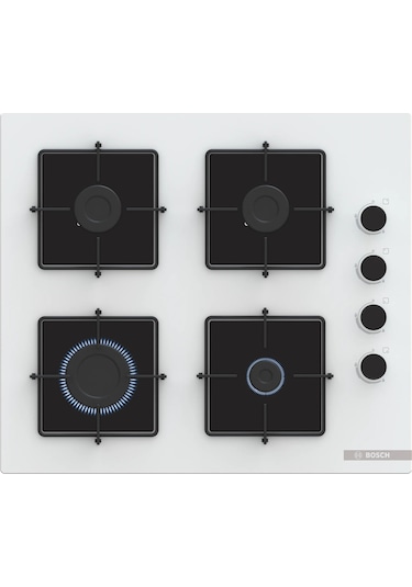 Bosch POP6C2P31O Serie 4 Sert Cam Gazlı Ocak