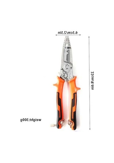 Dancemonkey Çok Fonksiyonlu Elektrikçi Aleti Tel Kesici Ve Sıyırma, Soyma Pencesi