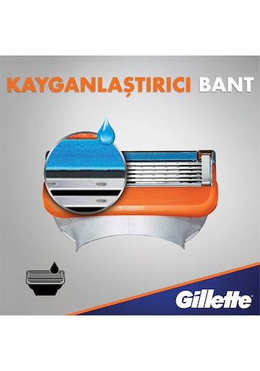 Gillette Fusion 5 Power 8'li Yedek Tıraş Bıçağı