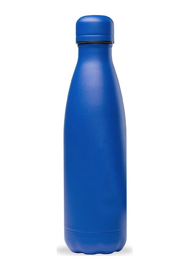 Qwetch QD3361 Sprey Desenli Isı Yalıtımlı 500 ML Termos - Mavi