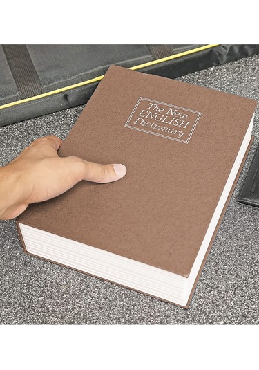 Mühlen Secret Safe 265 Büyük Boy Kitap Şekli Gizli Şifreli Kasa