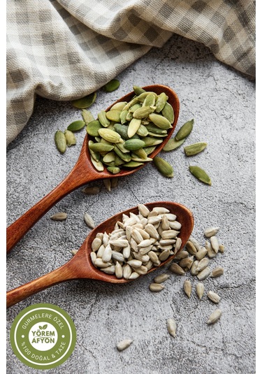 Yörelerine Özgü Hasat Diyet Dostu Vegan Tuzsuz Çiğ İç Çekirdek Avantajlı Set 500gr.