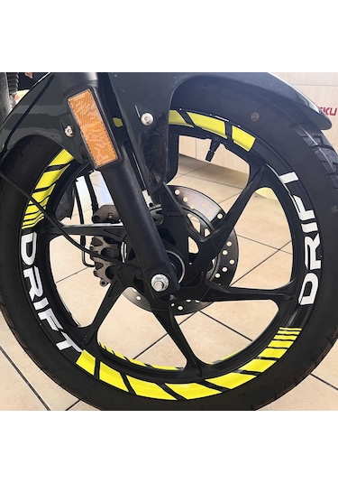 Mondial Drift Jant Şeridi Kırmızı