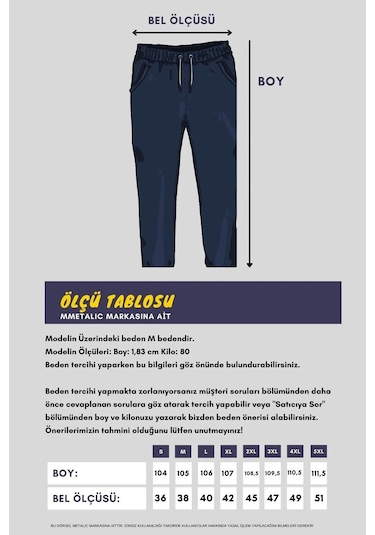 Siyah Erkek Düz Paça Cep Fermuar Detaylı Rahat Kesim Eşofman Altı Lacivert