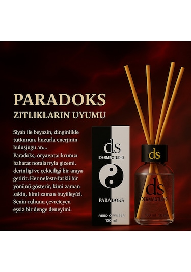 Paradoks Oryantal Baharatlı Premium Bambu Oda Kokusu, 100 Ml Karışık