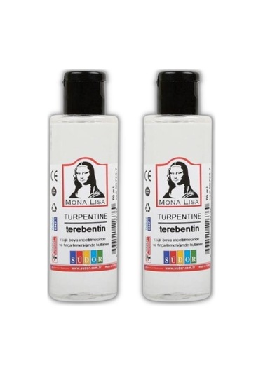 Terebentin Kokusuz ve Yağlı Boya İnceltici 70 ml 2 Adet Mona Lisa