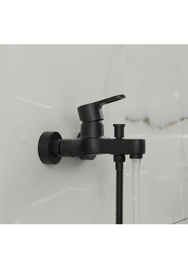 Adell Lento Banyo Bataryası-Mat Siyah