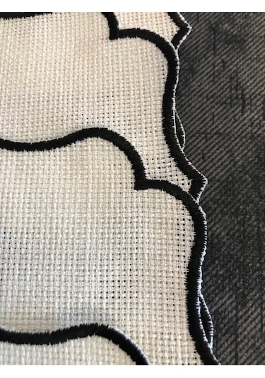 Uğur Home Etamin İşlemelik Kokteyl Peçete 6'lı