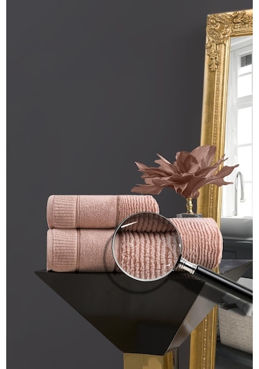 Varol Venedik Micro Cotton El Havlusu 50x90cm Somon-50x90cm Somon