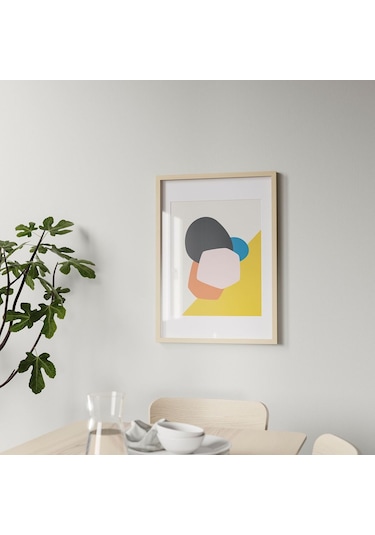 Ahşap Çerçeve, Meşe Görünümlü, 50x70 Cm
