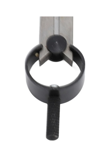 Tongxida 75mm Karbon Çelik Çubuk Kompas, Ayarlanabilir Kilitleme, Çizim Ölçüm İçin, Deri Ahşap İşçiliği, Kalem Kılıfı